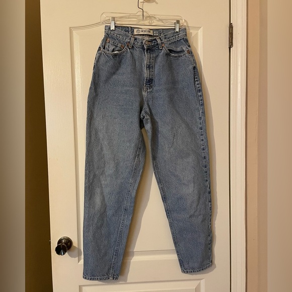 Vtg GAP Jeans Womens 10 High Waist Ankle Tapered Reverse Fit Denim 90s USA EUC - Picture 6 of 7